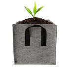 85g 2 Pegangan Quadratus Aerasi 2 Gallon Cloth Planting Grow Bags
