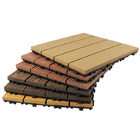 30 * 30cm WPC Modular Wood Plastic Composite Interlocking Deck Tiles