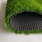 Realistis 25mm PP PE Patio Astroturf Karpet Rumput Buatan