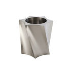 Pot Bunga Stainless Steel Torsion Polygon 3.0mm Untuk Tabel Ground