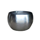 Cat Bentuk Bola 20cm Dia Odm Stainless Steel Pot Bunga